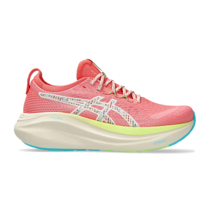 ASICS GEL-NIMBUS 27 TR WOMEN - NATURE BATHING/GUAVA